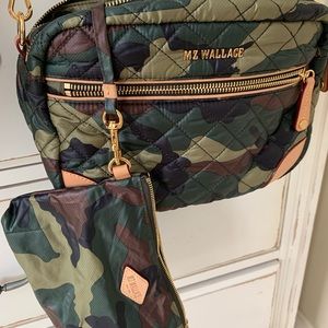 MZ Wallace Camo Small Crosby Crossbody